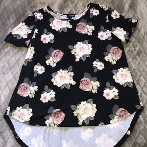 A floral shirt